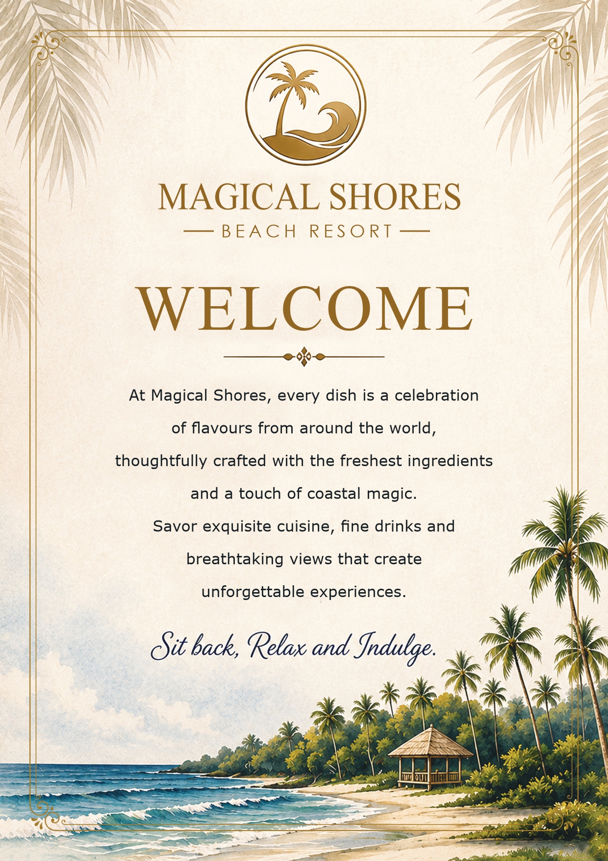Welcome page