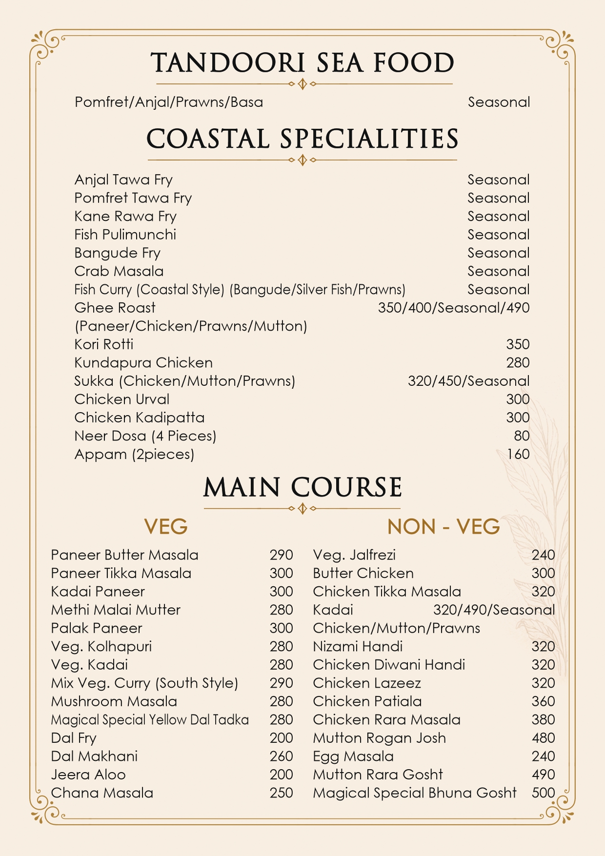 Menu page 4